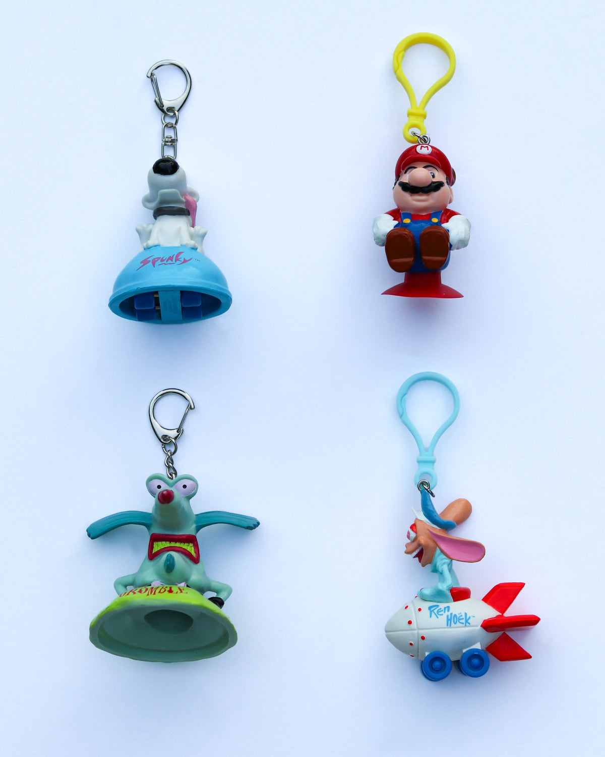 Vintage Upcyled Cartoon Keychains #11