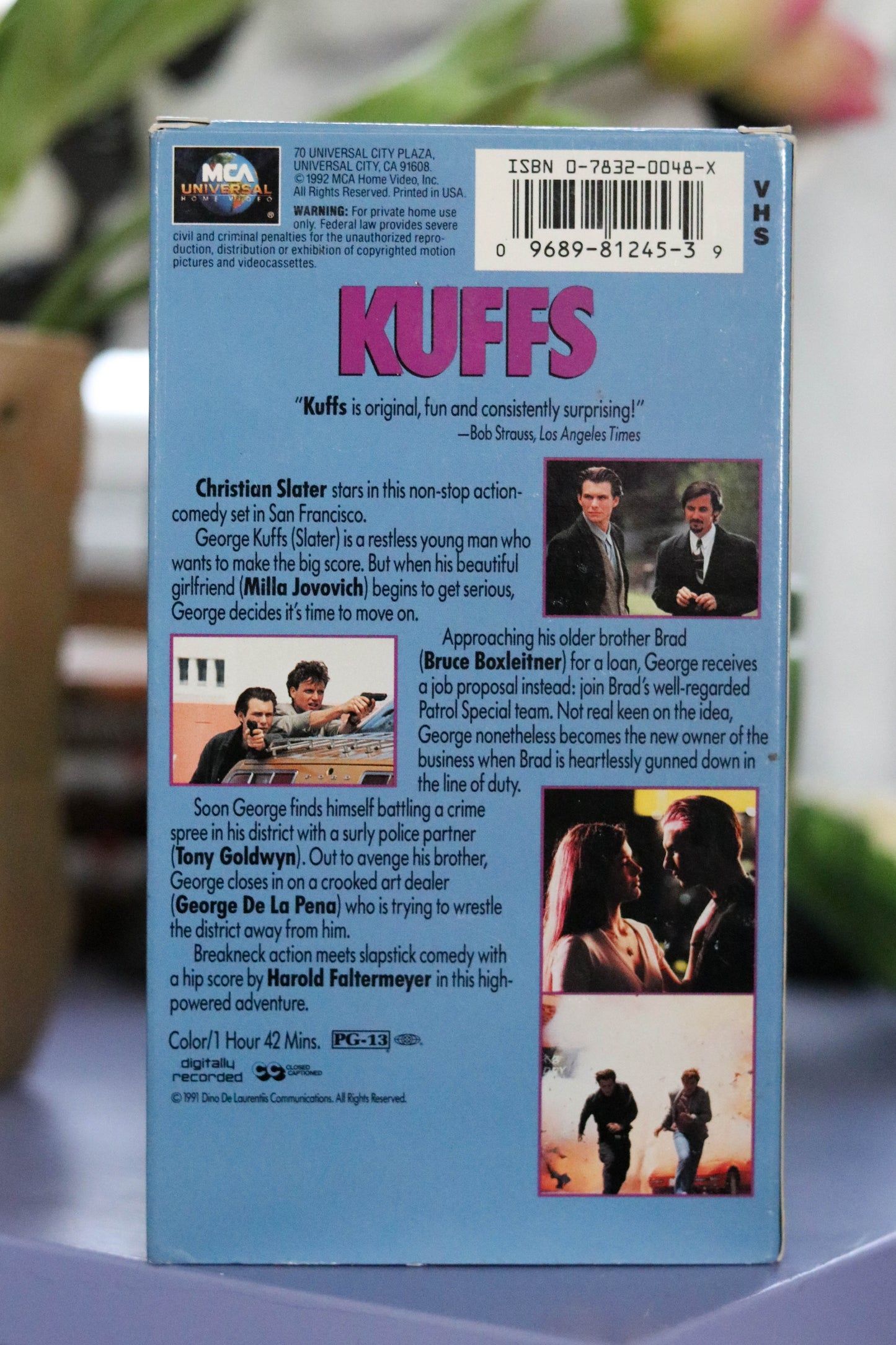 Kuffs VHS Movie