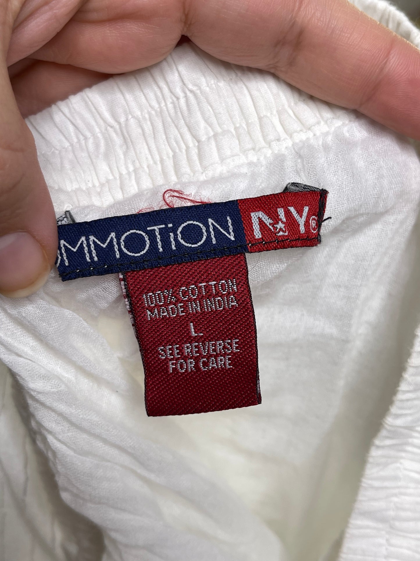 2000s White Sheer Sequin Tiered Midi - Maxi Skirt Sz M/L