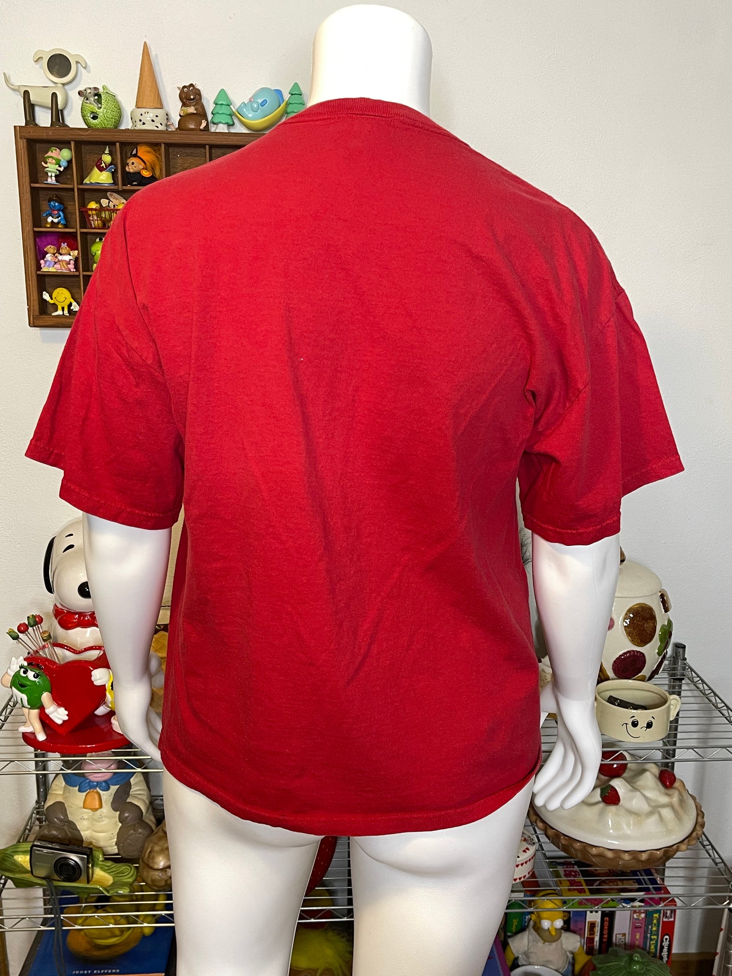 Vintage Winnie The Pooh & Piglet V-Day Graphic Tee Sz XL