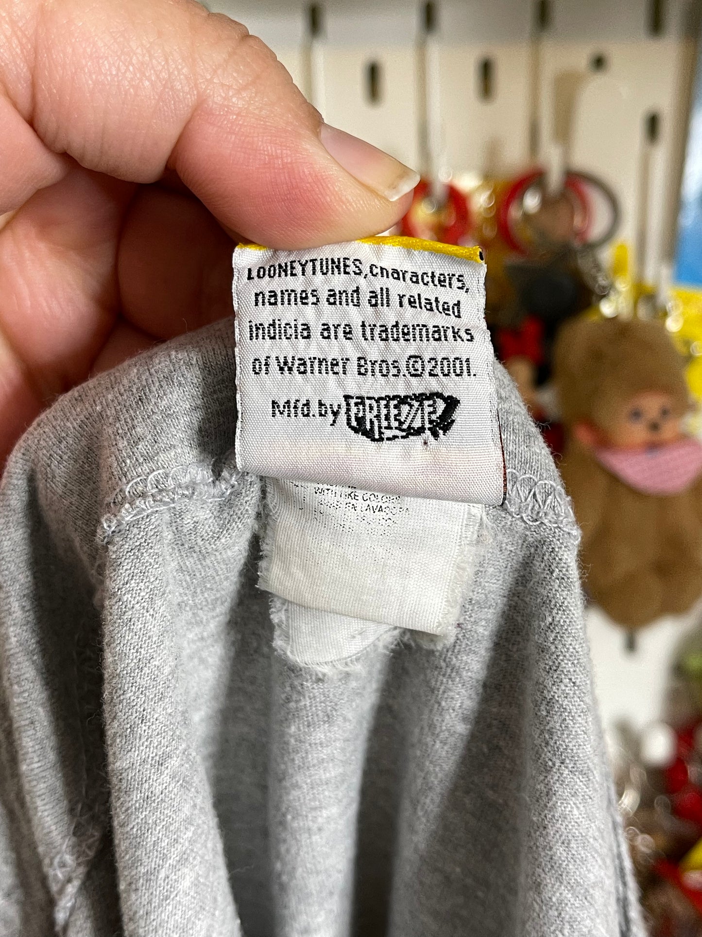 2000s Looney Tunes Plus Size Baseball Style Top Sz 2X