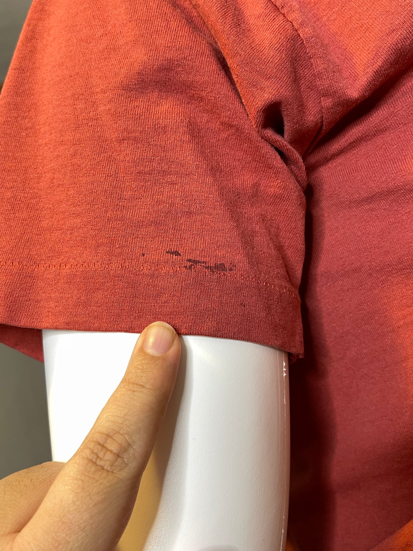 Vintage 90s Fall Bear Graphic Tee Sz L