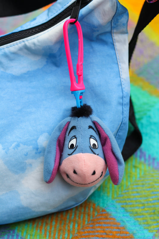 90s Eeyore Plush Keychain
