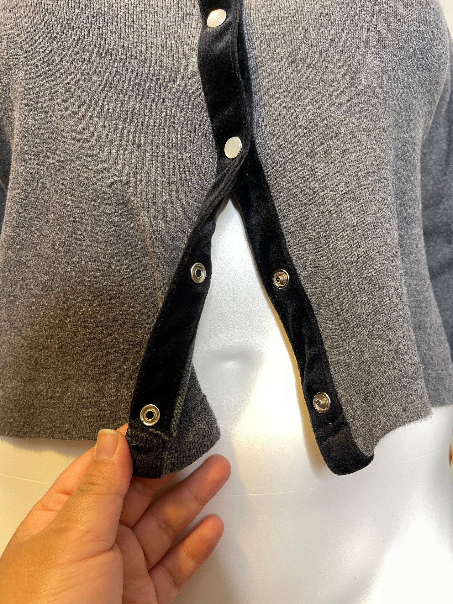 Vintage 90s Mickey Mouse Light Weight Cardigan Sz L