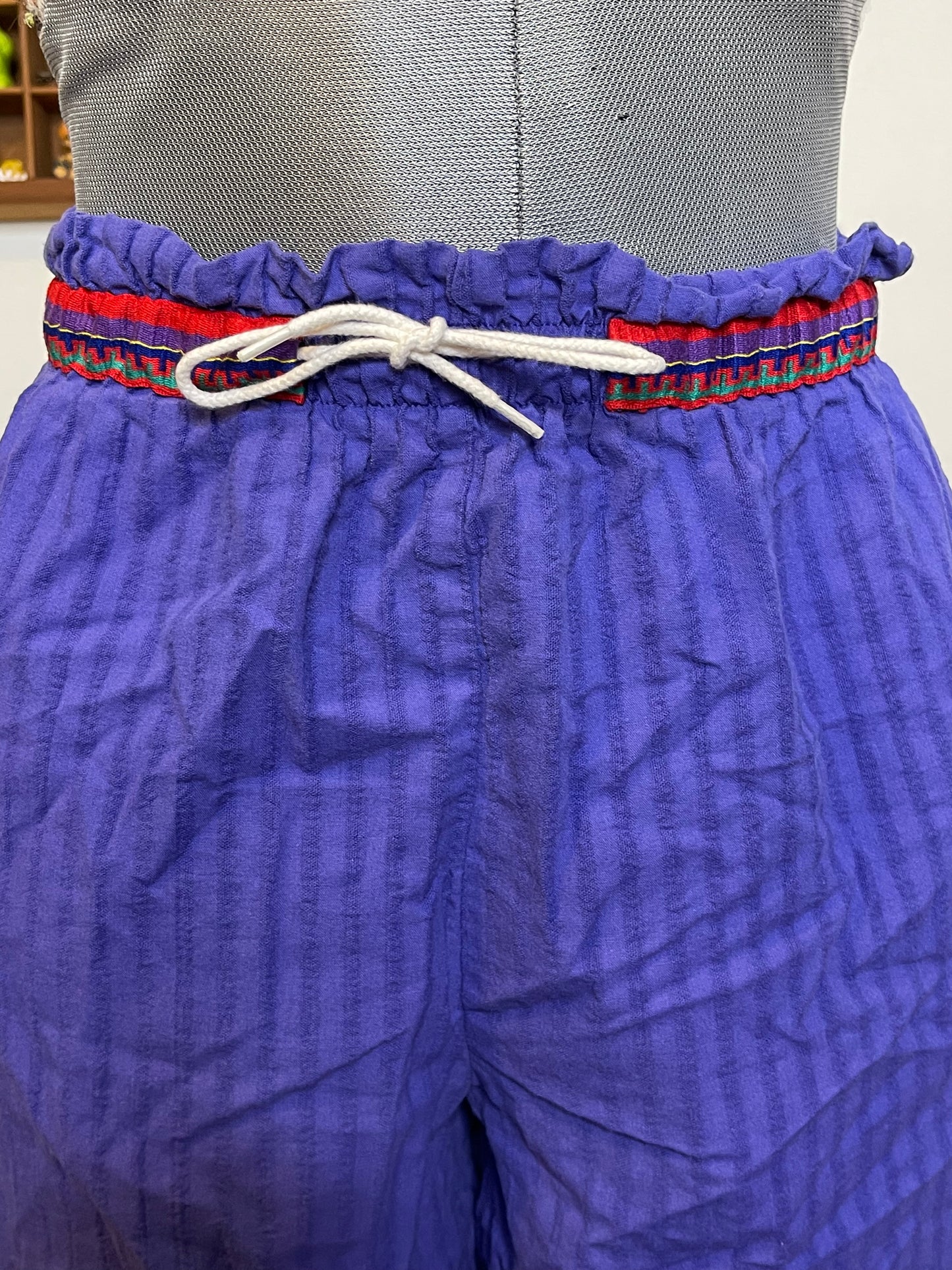 Vintage Funky Light Weight Purple Shorts Sz M
