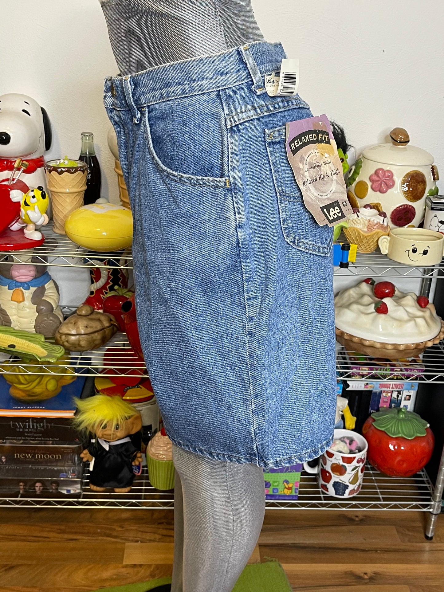 Vintage Deadstock Lee High Waisted Mom Shorts Sz 14 30in