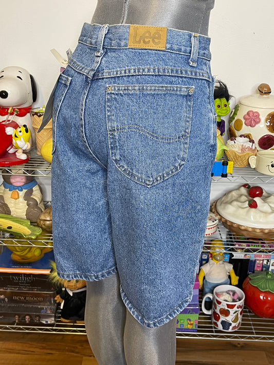 Vintage Deadstock Lee High Waisted Mom Shorts Sz 14 30in