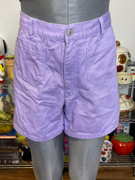 Vintage Lilac Purple Shorts Sz 12 31in