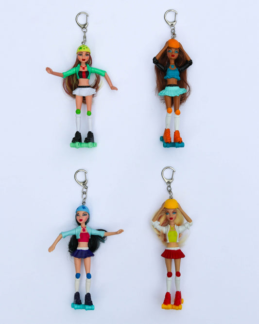 2000s My Scene Dolls Upcycled Keychains