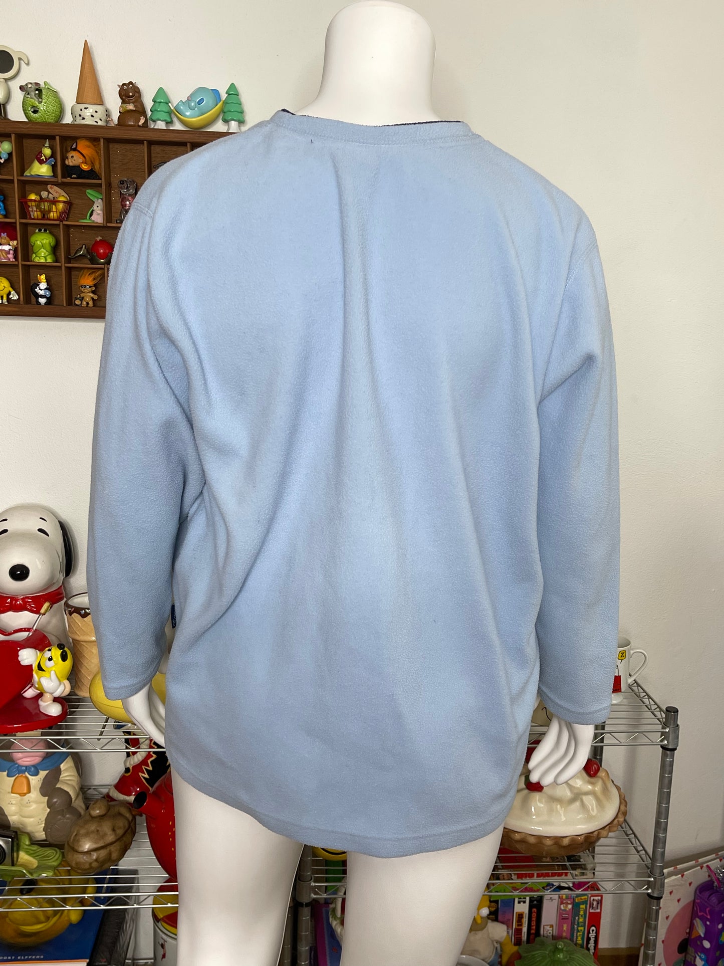 2000s Eeyore fleece oversized sweater sz 22w/24w