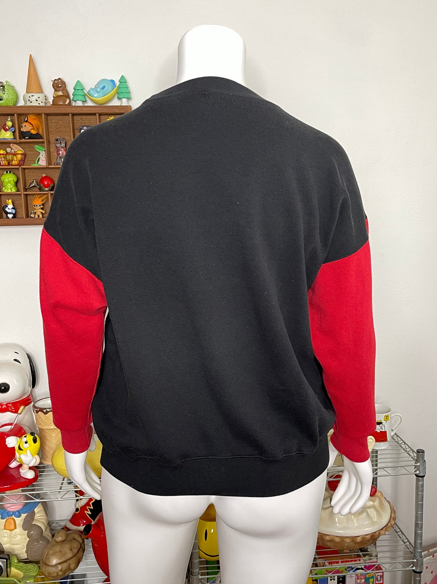 Vintage 90s Limited Jeans Embroidered Crewneck Sweater Sz XL