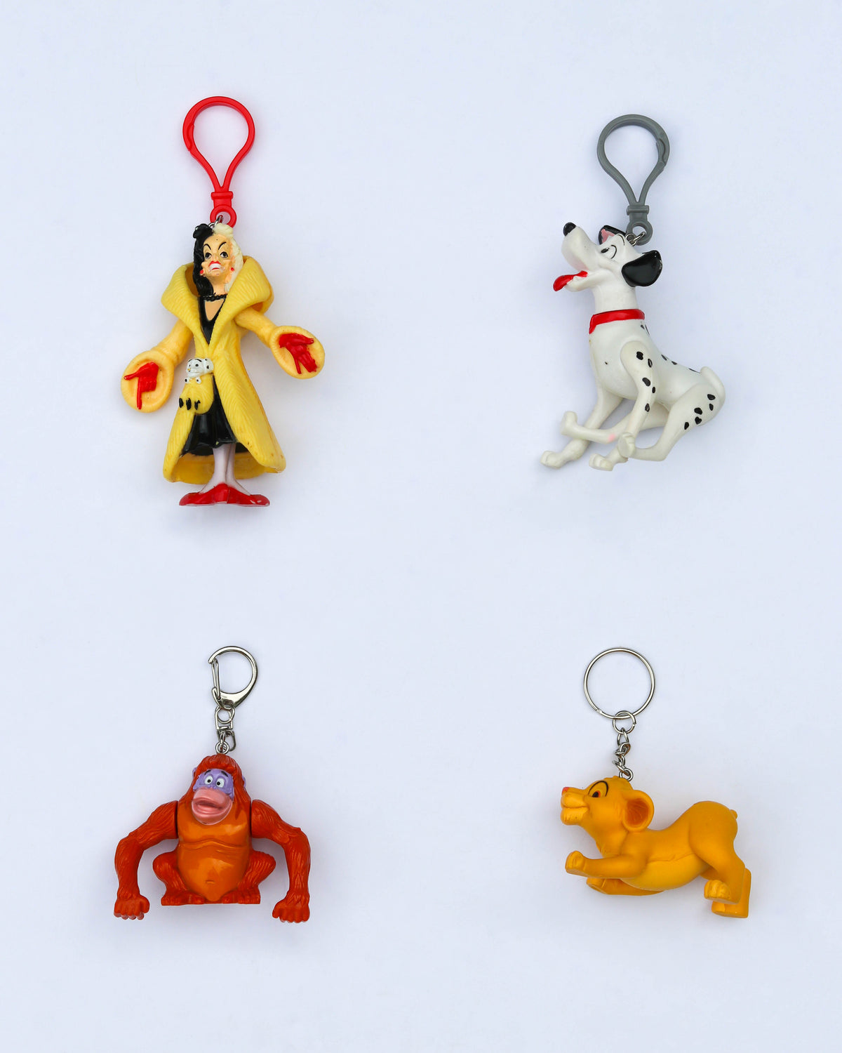 Vintage Upcyled Cartoon Keychains #12