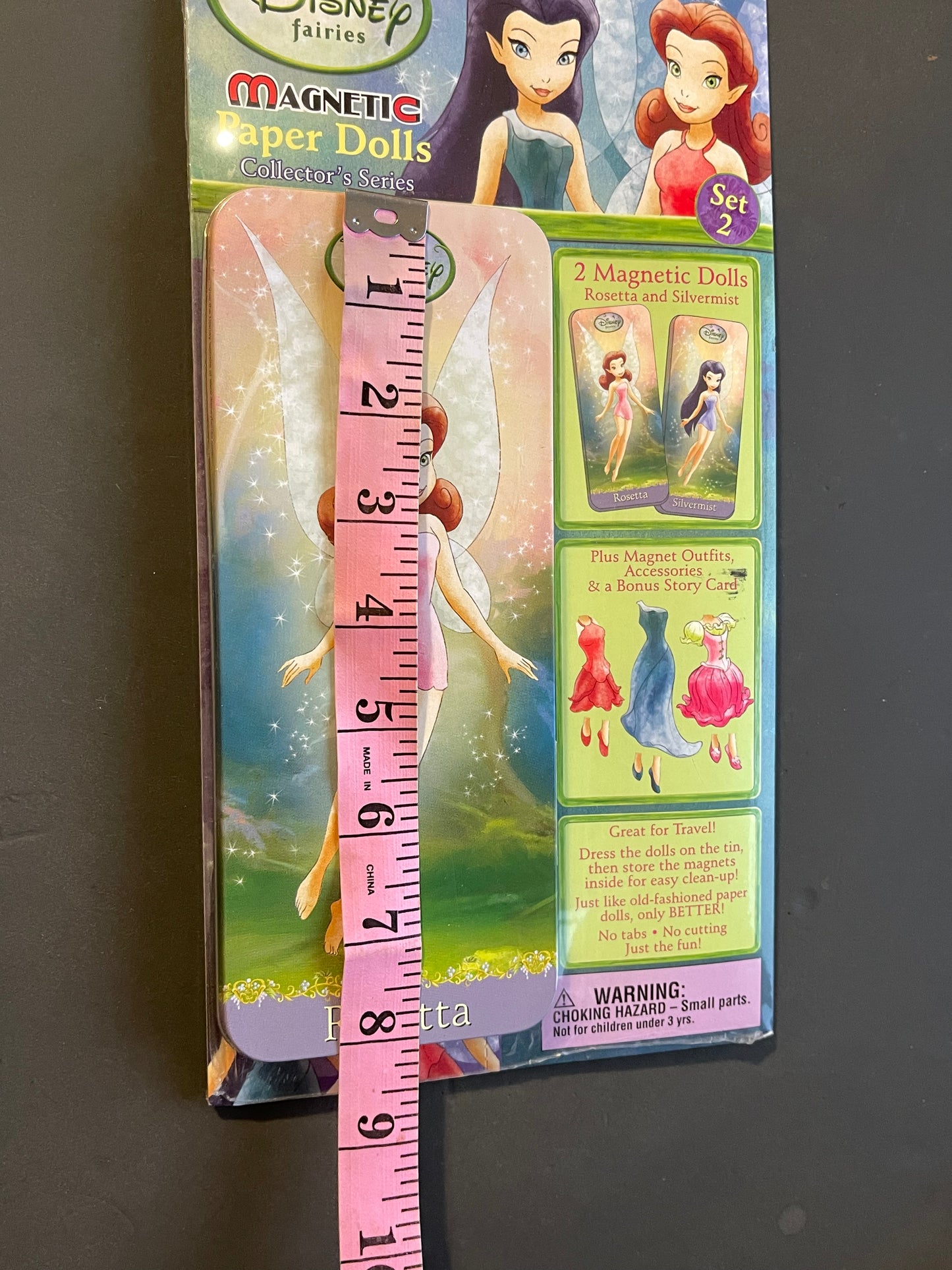 New Disney Fairies Magnetic Paper Dolls Collector's Series