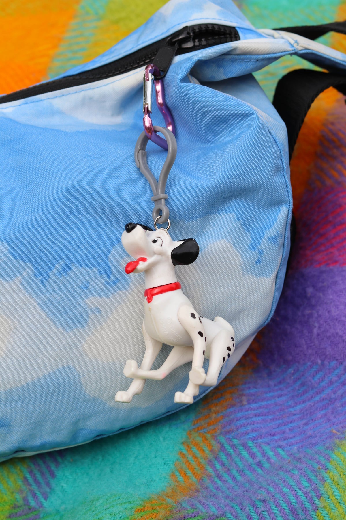 Vintage Upcyled Cartoon Keychains #12