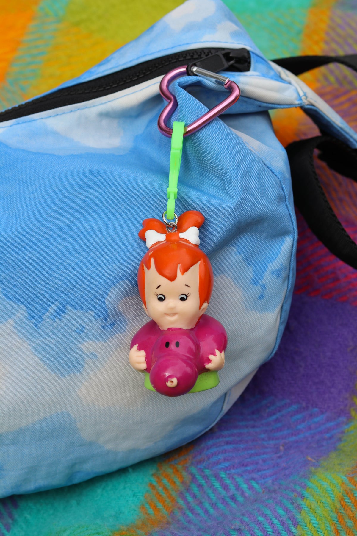 Vintage Upcyled Cartoon Keychains #13
