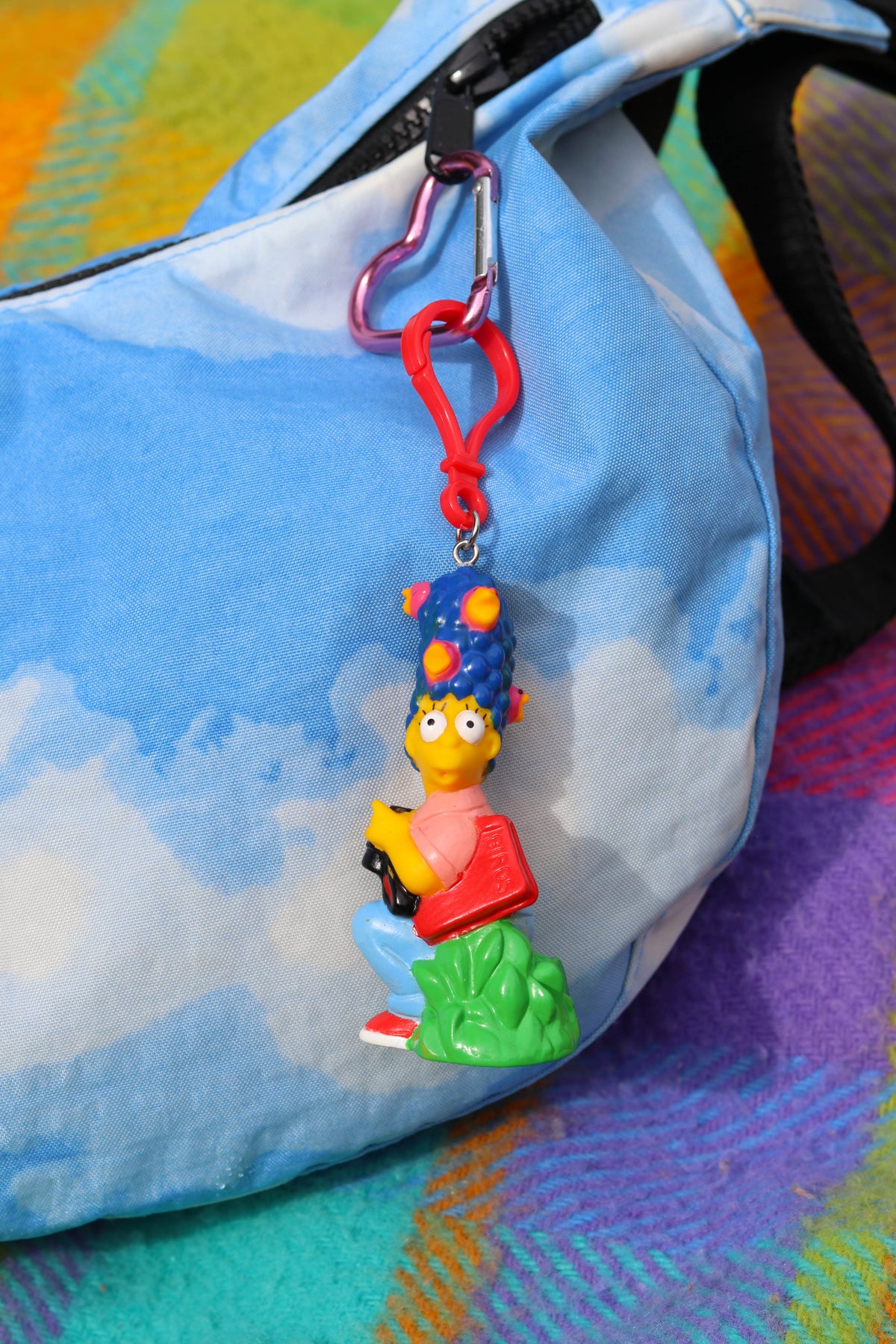 Vintage Upcyled Cartoon Keychains #13