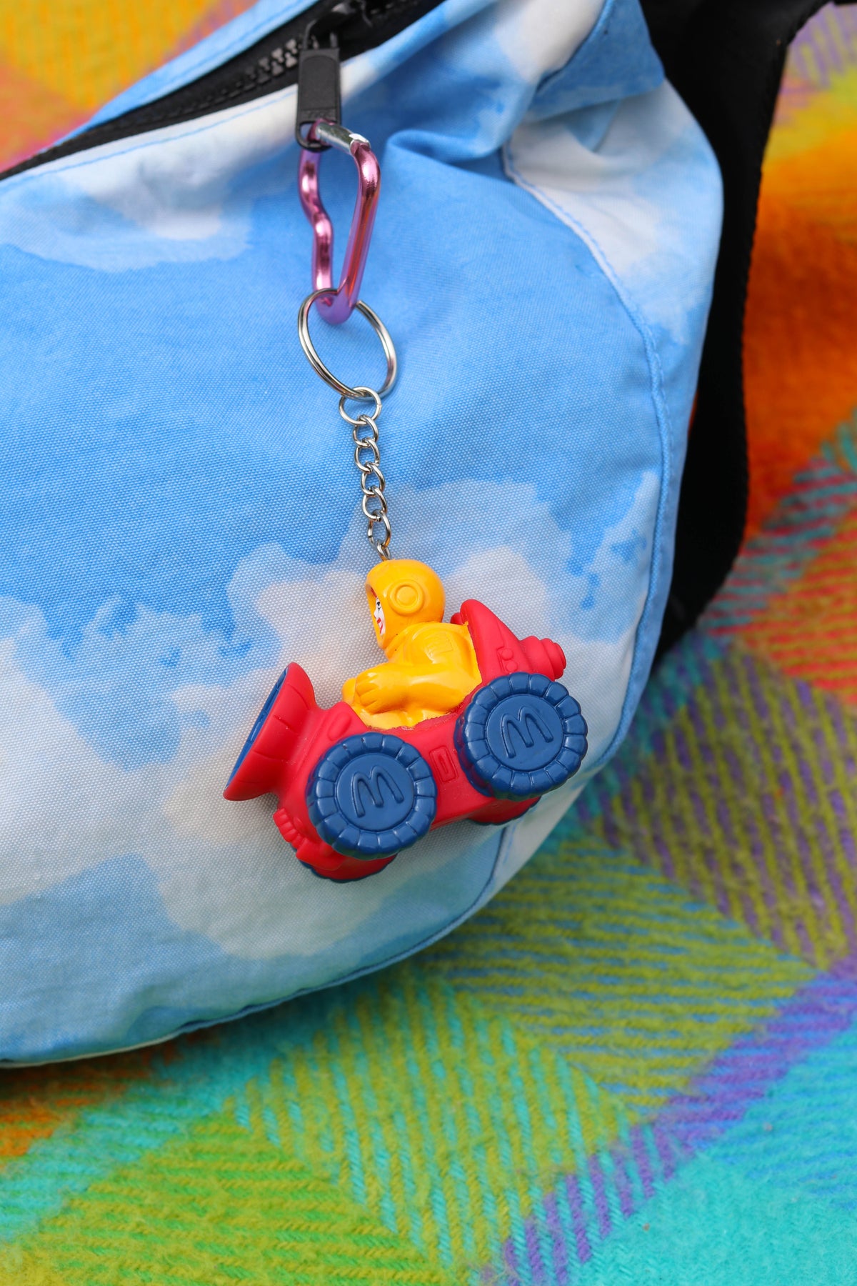 Vintage Upcyled Cartoon Keychains #13