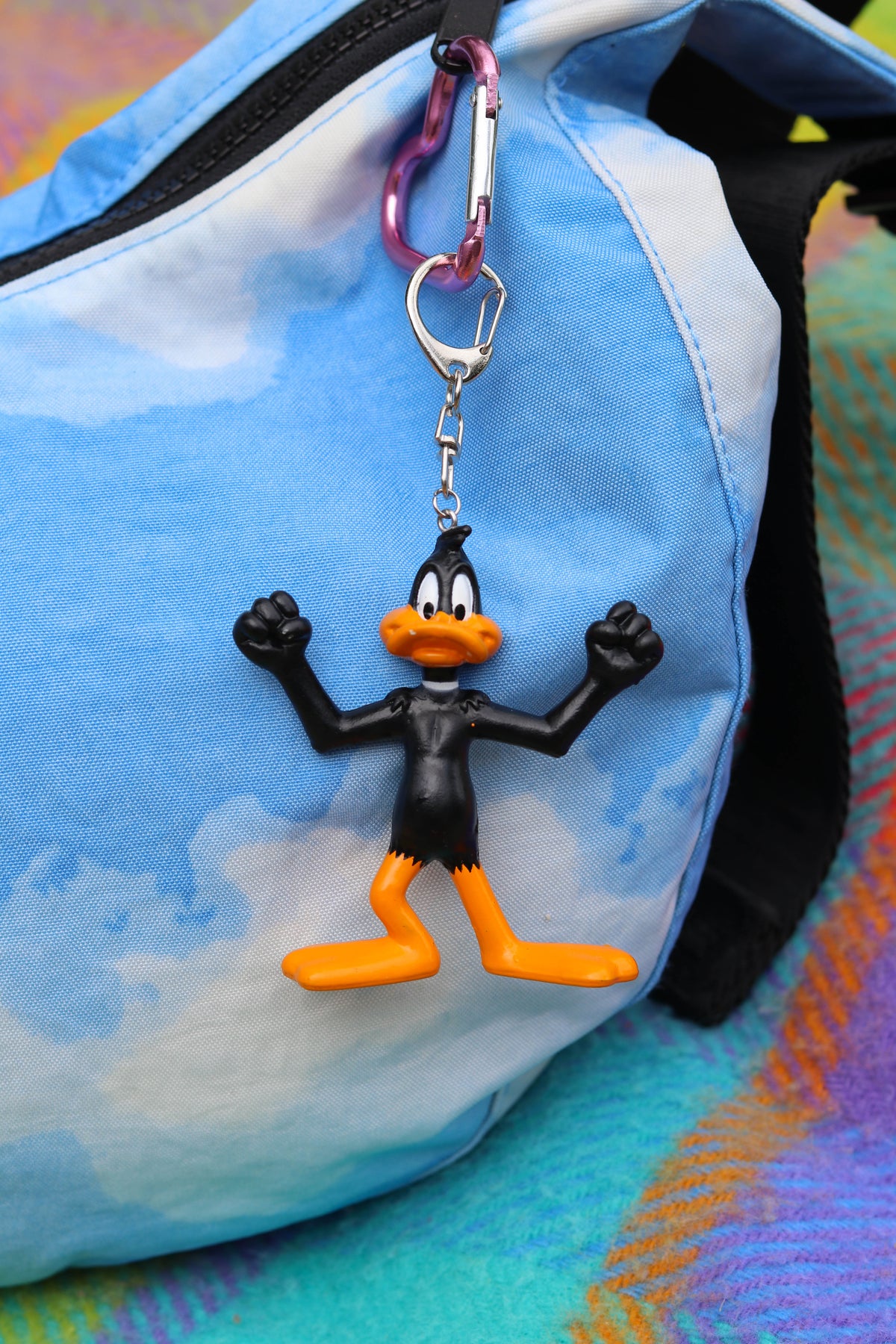 Vintage Upcyled Looney Tunes Keychains