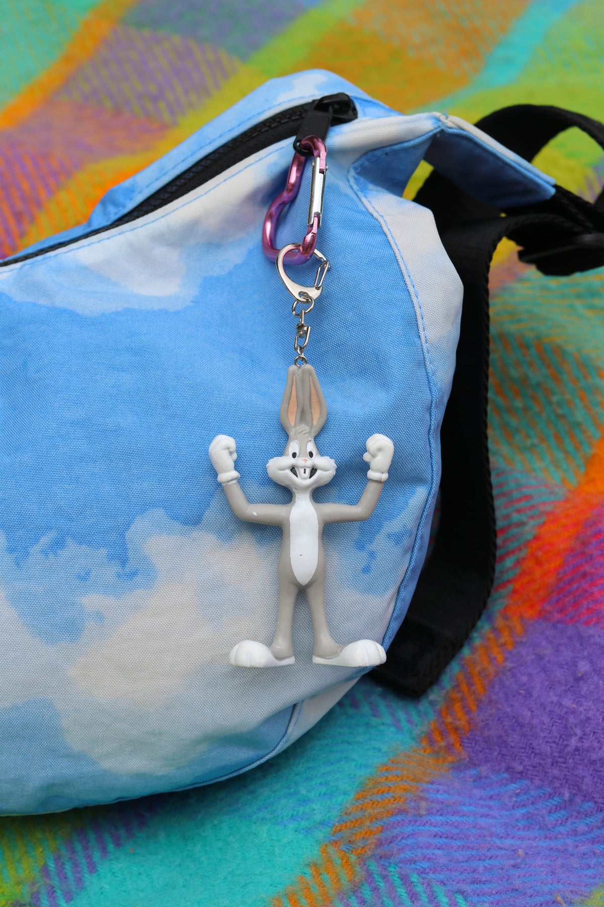Vintage Upcyled Looney Tunes Keychains