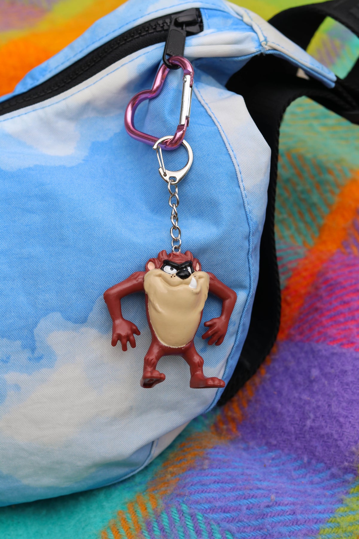 Vintage Upcyled Looney Tunes Keychains