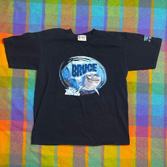 2000s Nemo I found Bruce Graphic Kids Tee Sz XL