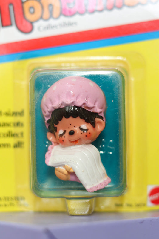 Vintage 80s Deadstock Monchhichi Collectible Trinket (Cuddler)