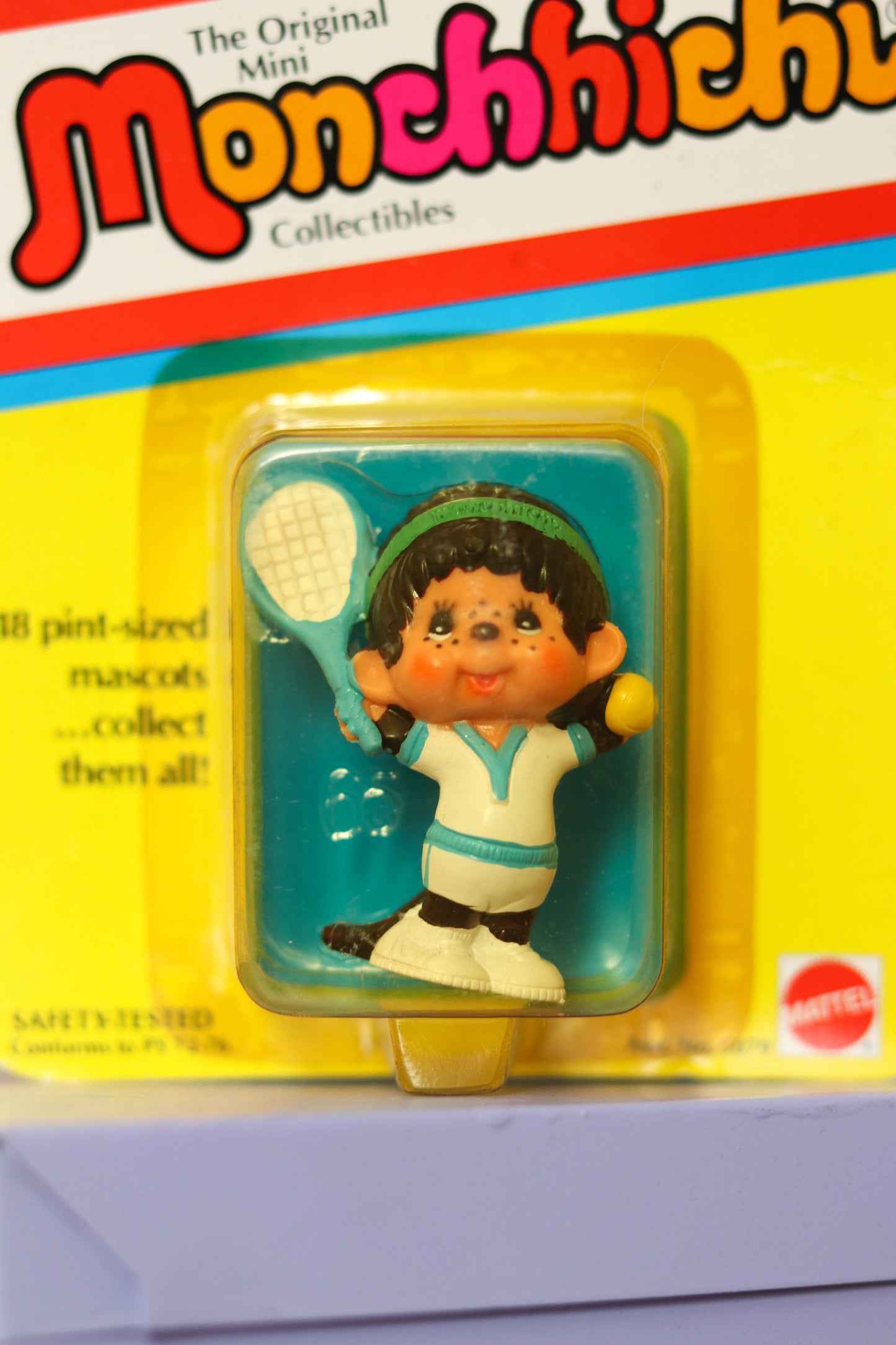 Vintage 80s Deadstock Monchhichi Collectible Trinket (Ace)