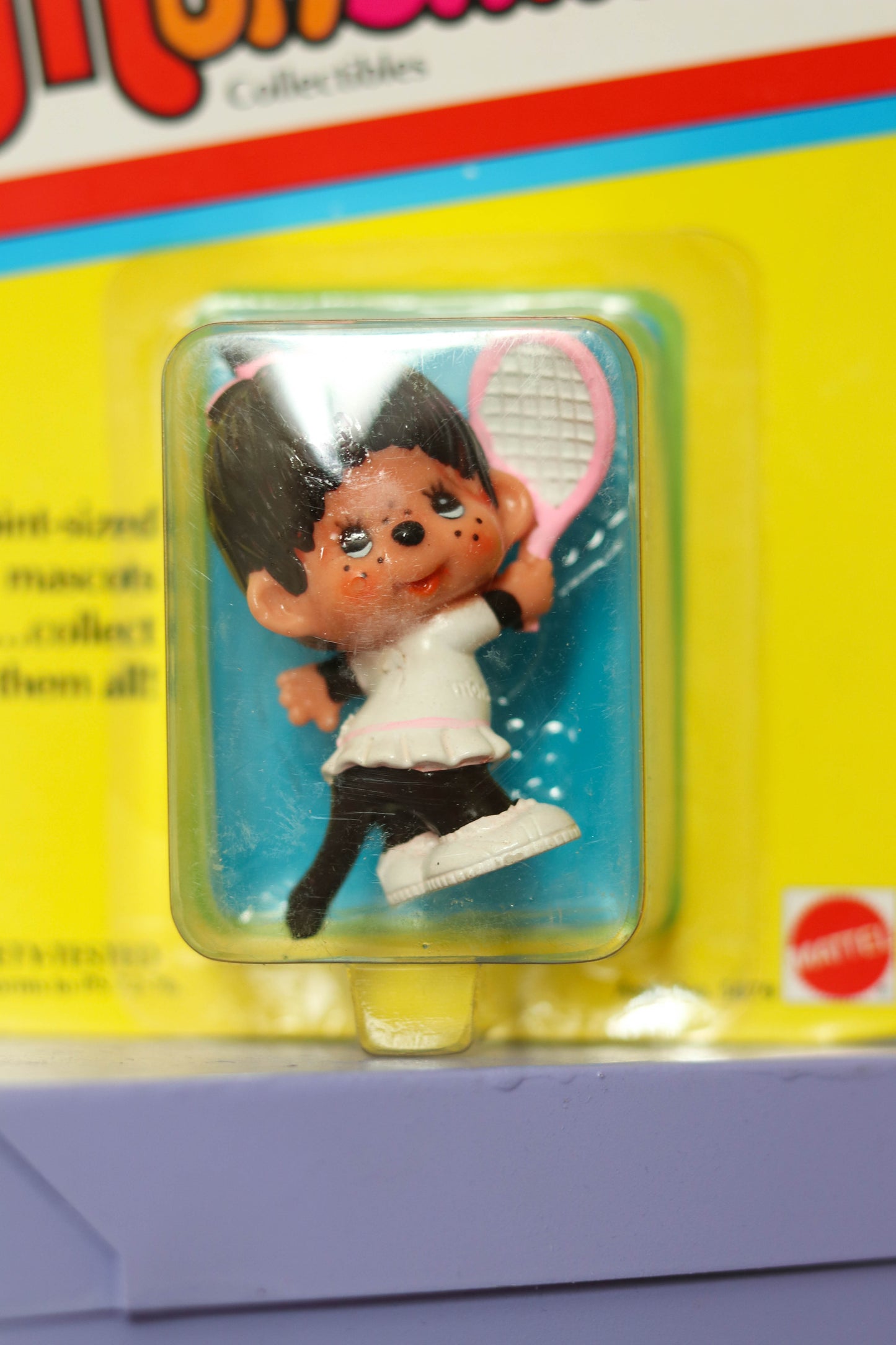Vintage 80s Deadstock Monchhichi Collectible Trinket (Lobber)