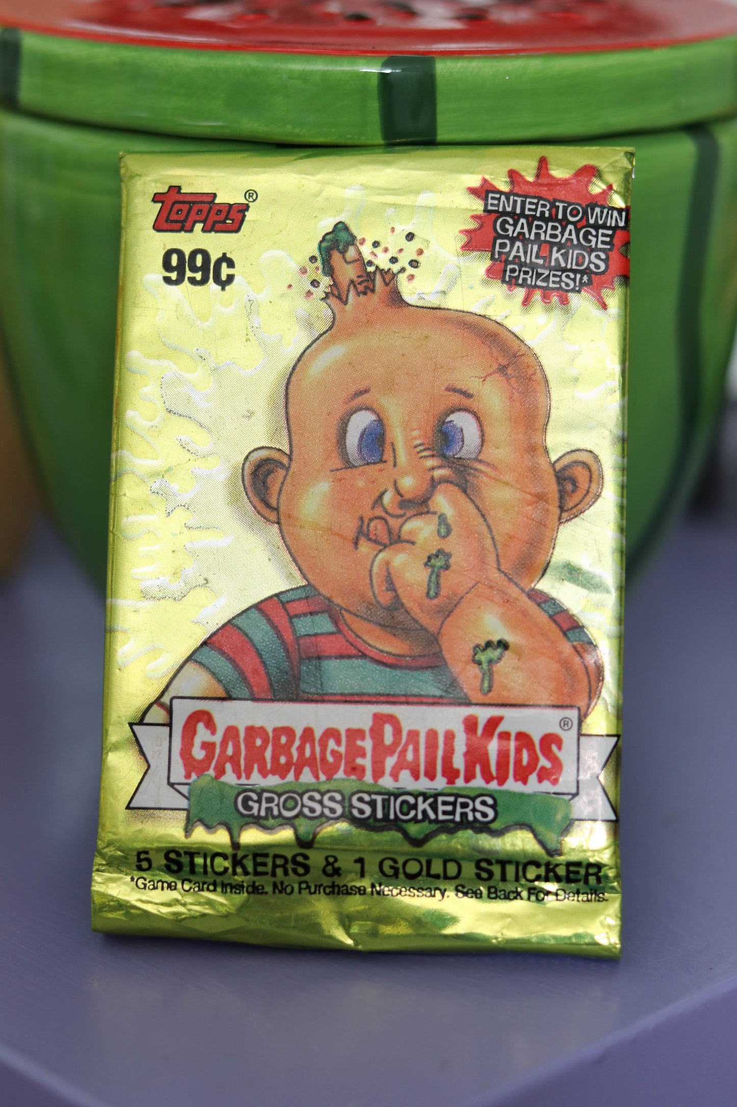 2000s Garbage Pail Kids Gross Stickers Pack