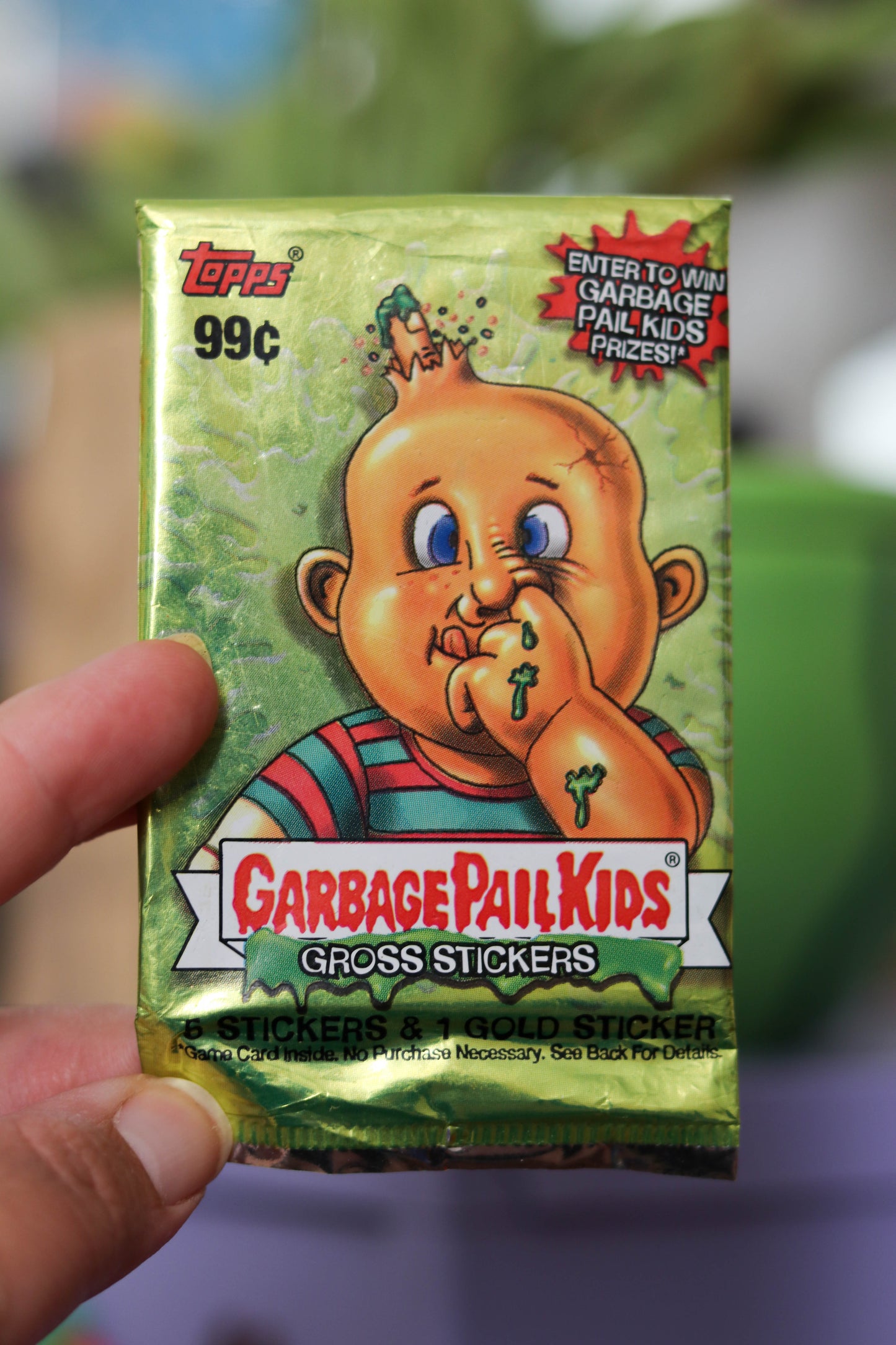 2000s Garbage Pail Kids Gross Stickers Pack
