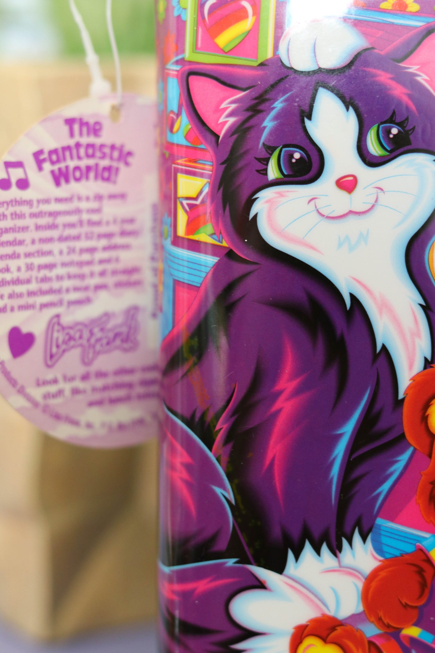 Vintage Lisa Frank Playtime Kittens Mini Binder Case