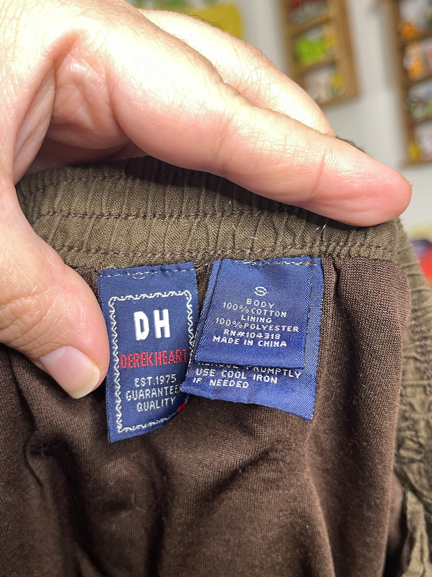 2000s Chocolate Brown Tiered Midi - Maxi Skirt Sz S