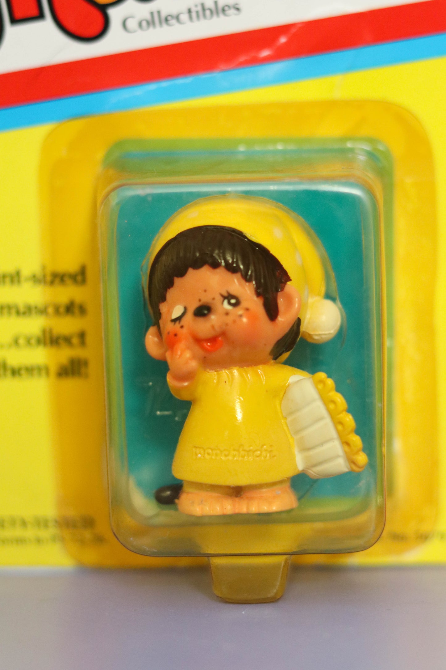 Vintage 80s Deadstock Monchhichi Collectible Trinket (Snuggler)