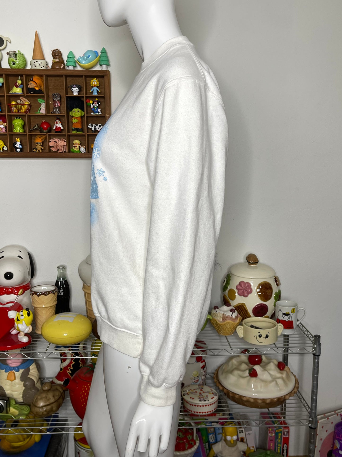 Vintage Eeyore Winter Graphic Sweater Sz S