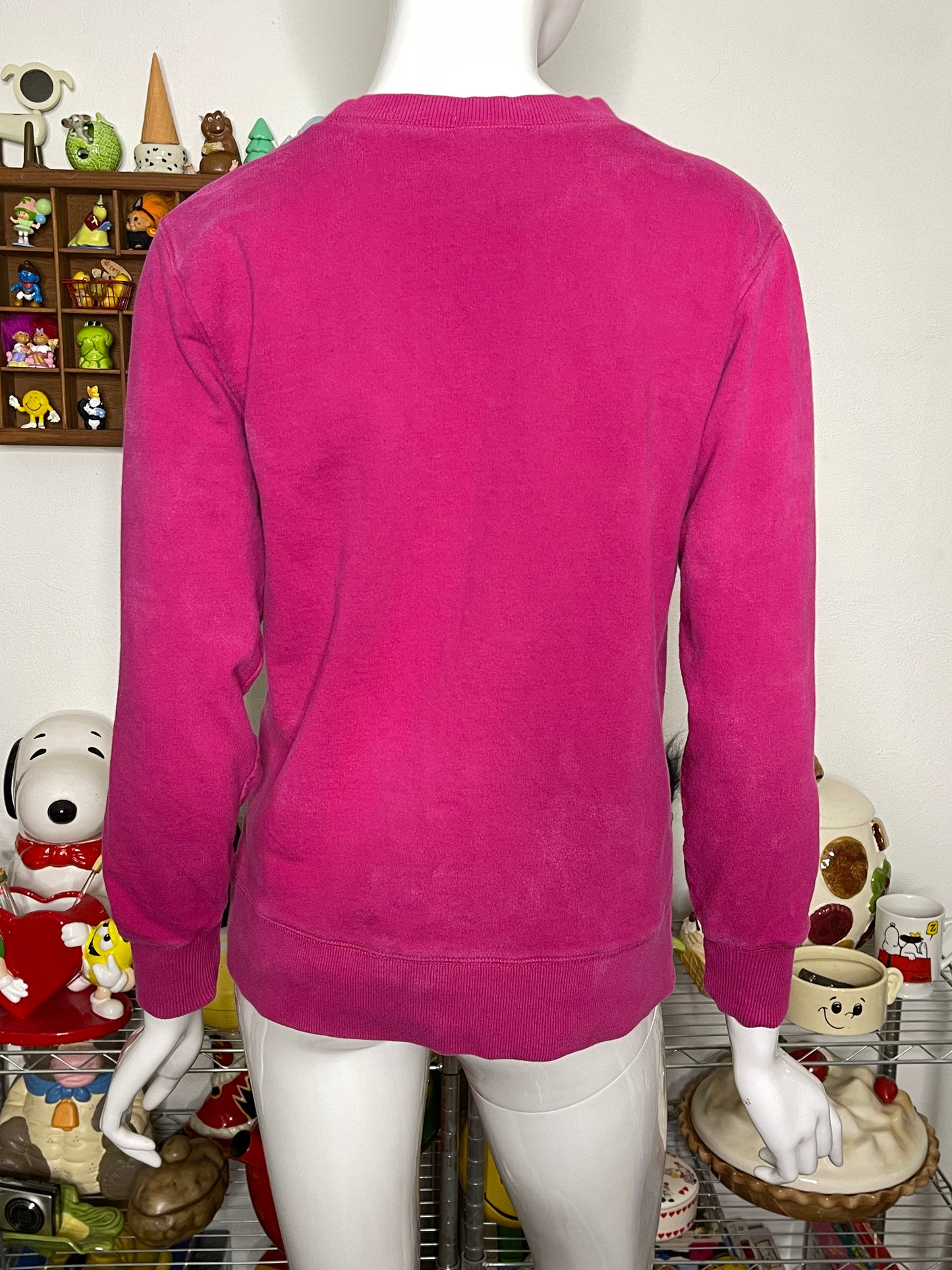 Nightmare Before Christmas Pink Graphic Sweater Sz XS