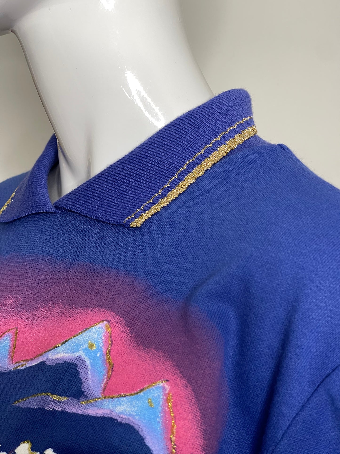 Vintage Winter Wonderland Graphic sweater Sz L