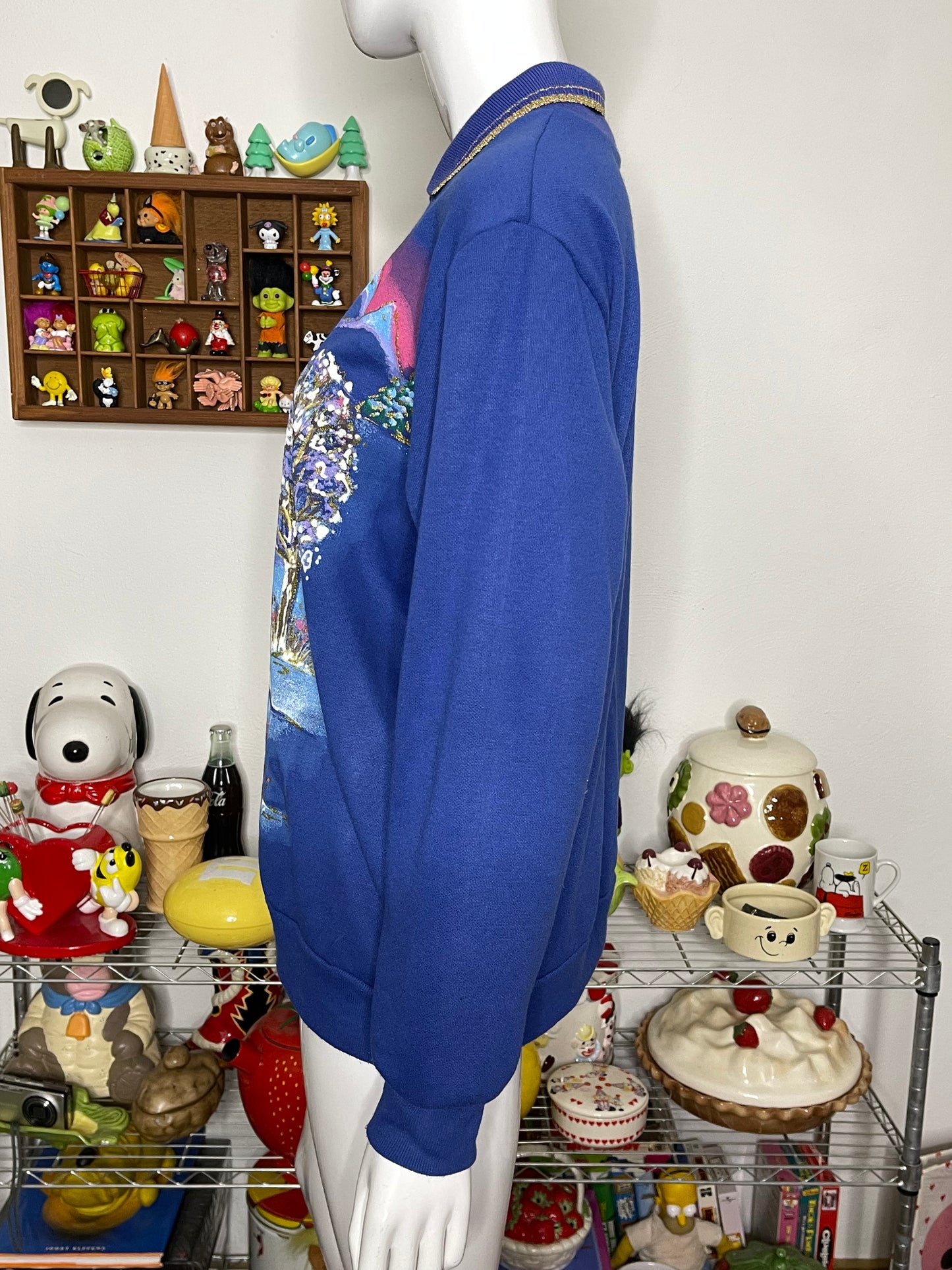 Vintage Winter Wonderland Graphic sweater Sz L