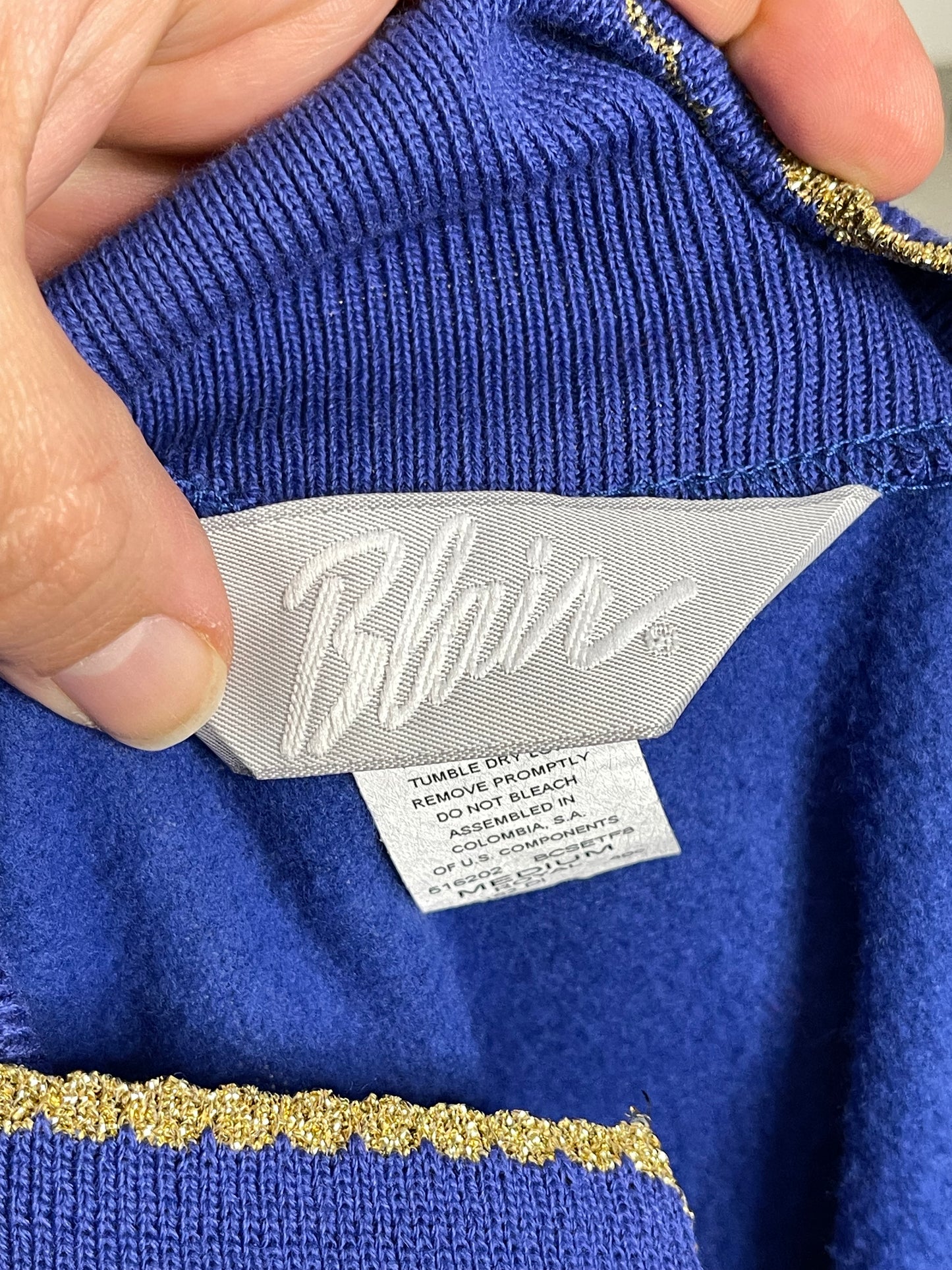 Vintage Winter Wonderland Graphic sweater Sz L