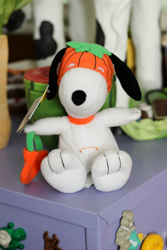 2000s Masked Trick Or Treat Snoopy Halloween Mini Plush (A)