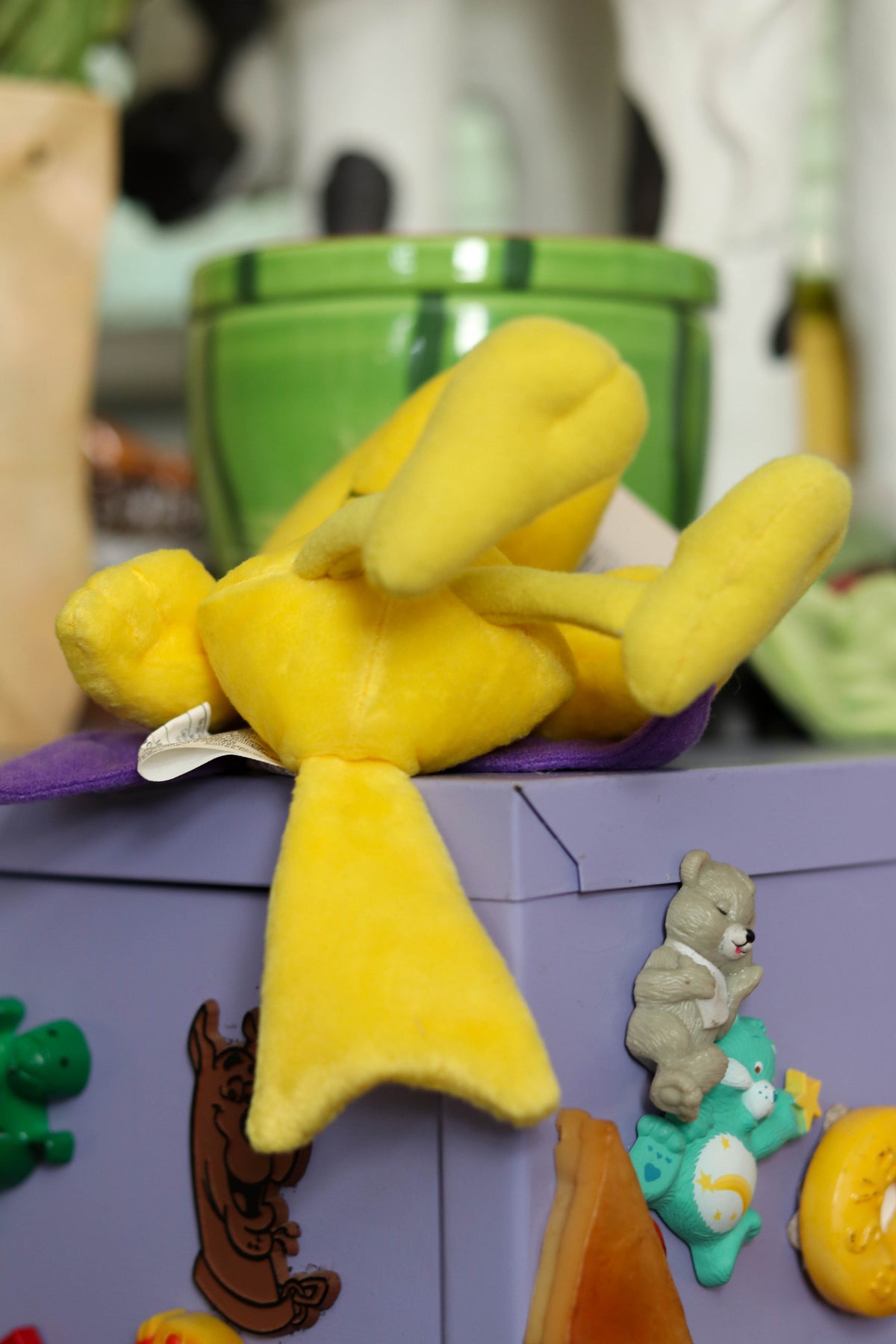 2000s Woodstock Purple Bat Wings Mini Plush