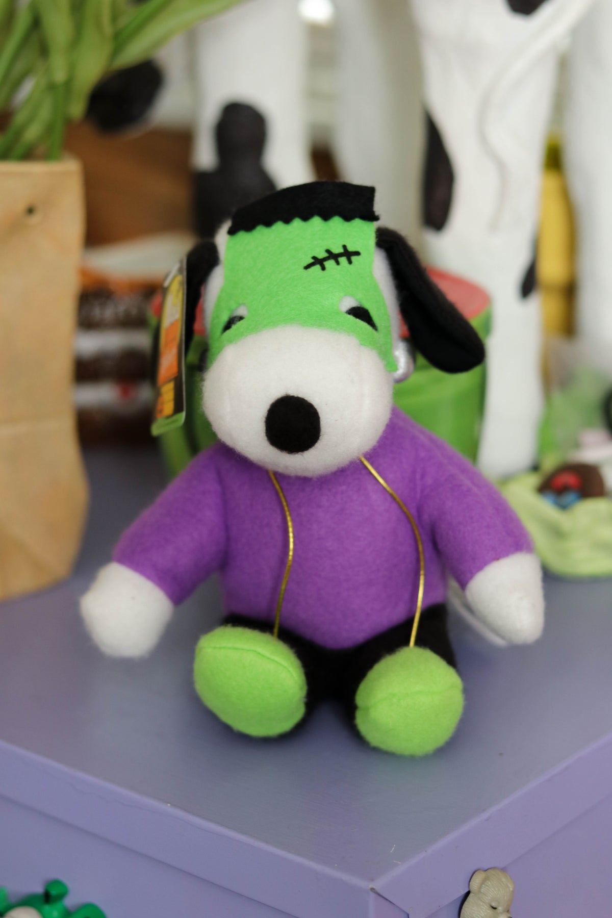 2000s Frankenstein Snoopy Halloween Mini Plush