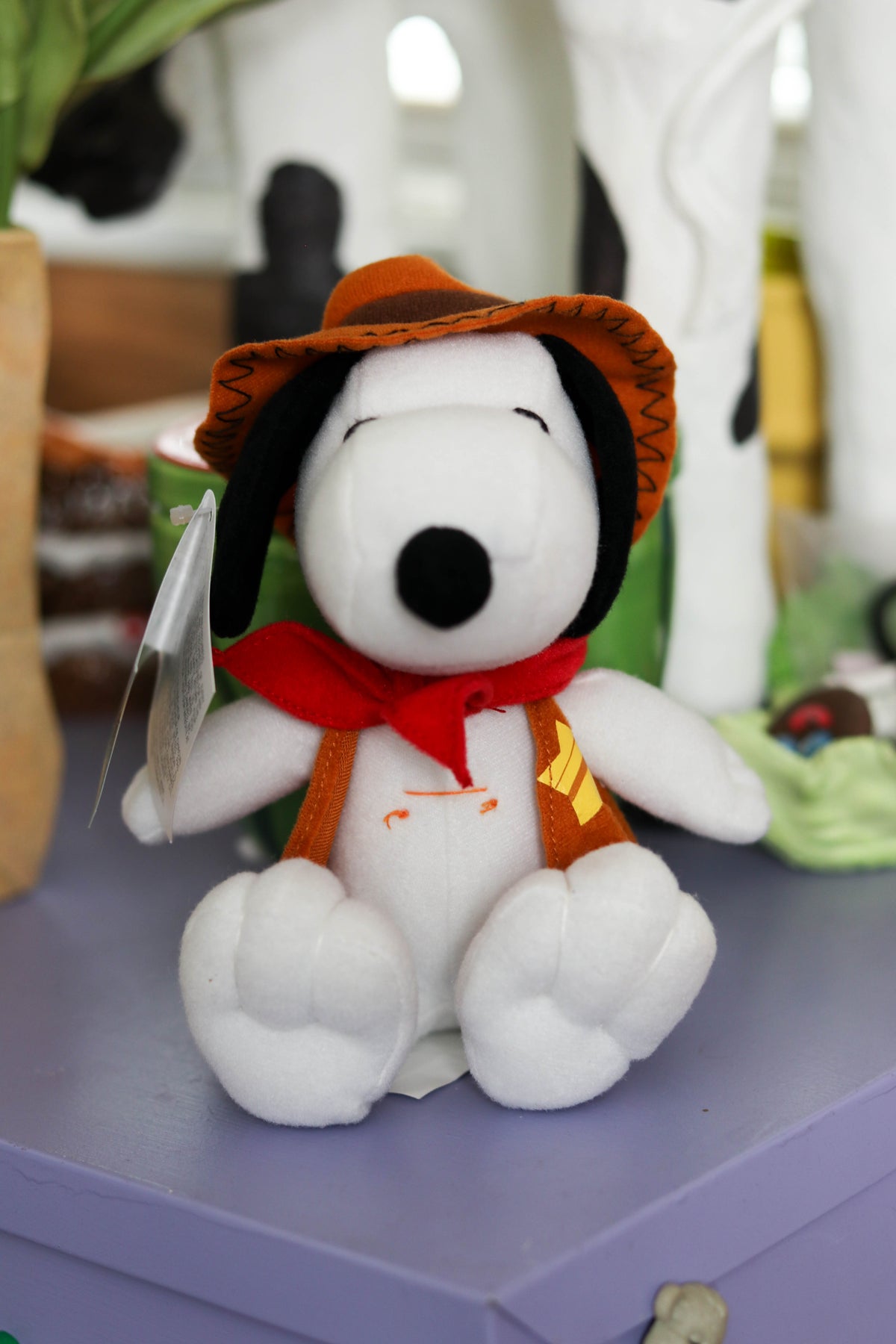 2000s Cowboy Costume Snoopy Halloween Mini Plush (A)