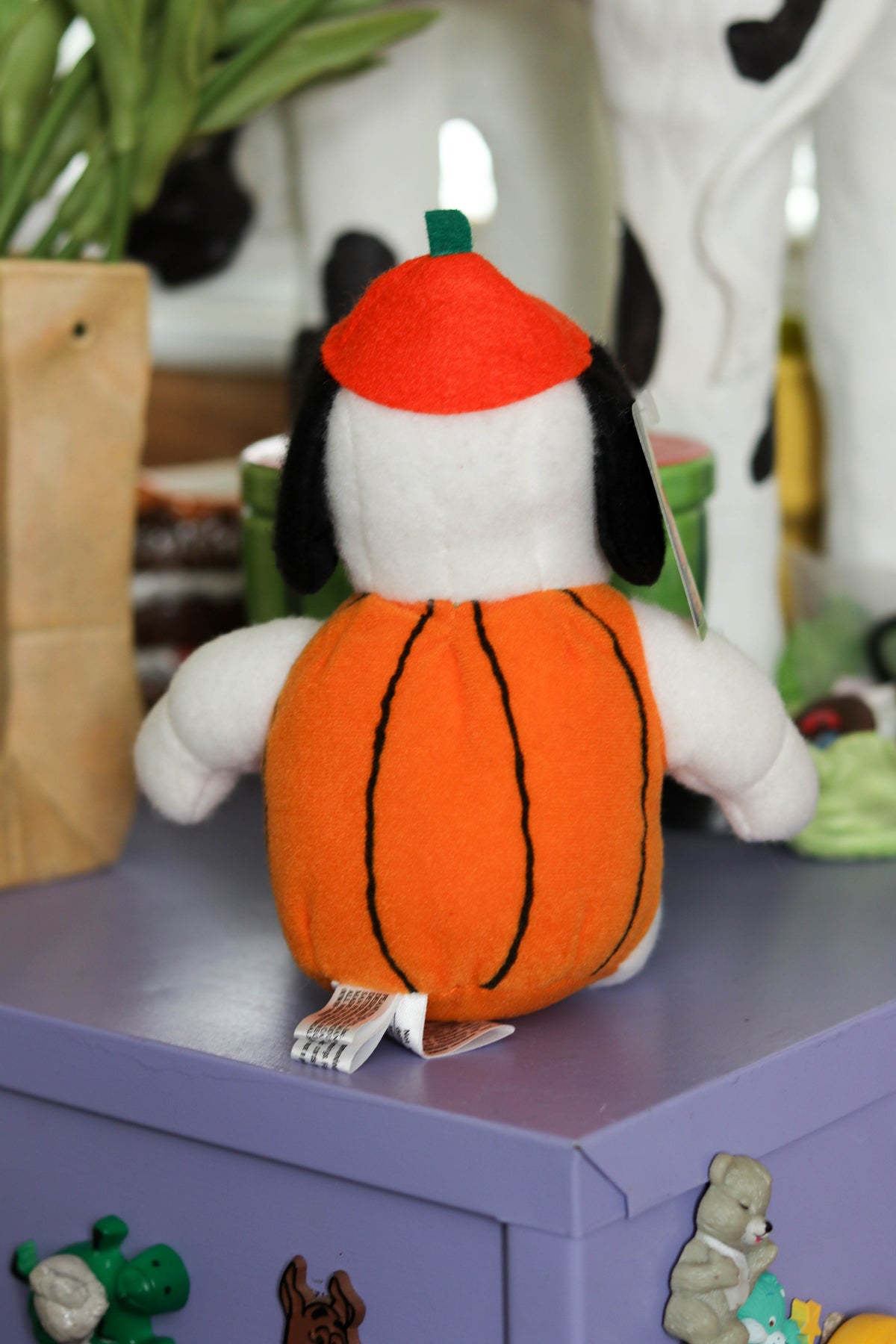 2000s Masked Pumpkin Snoopy Halloween Mini Plush (B)