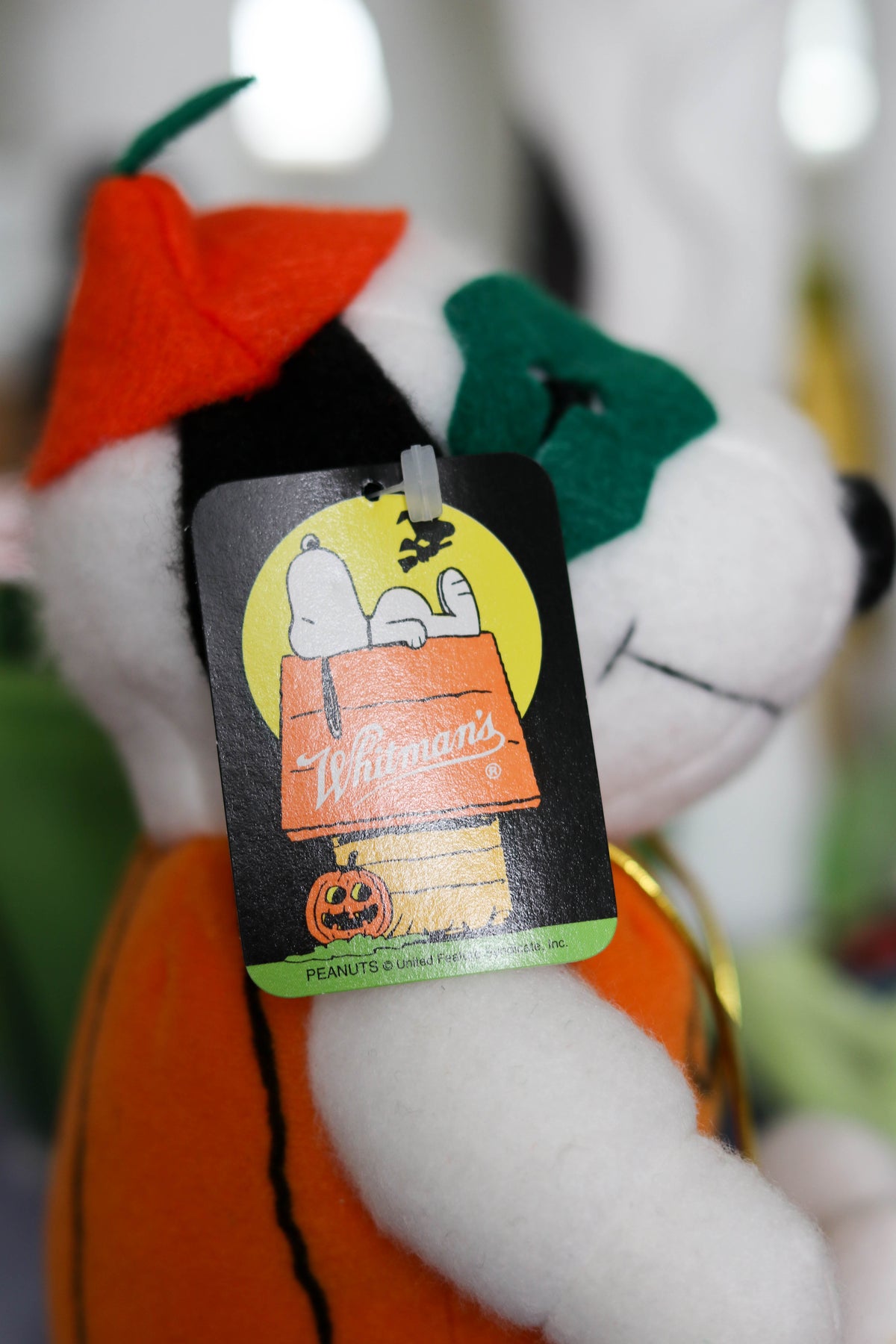 2000s Masked Pumpkin Snoopy Halloween Mini Plush (B)