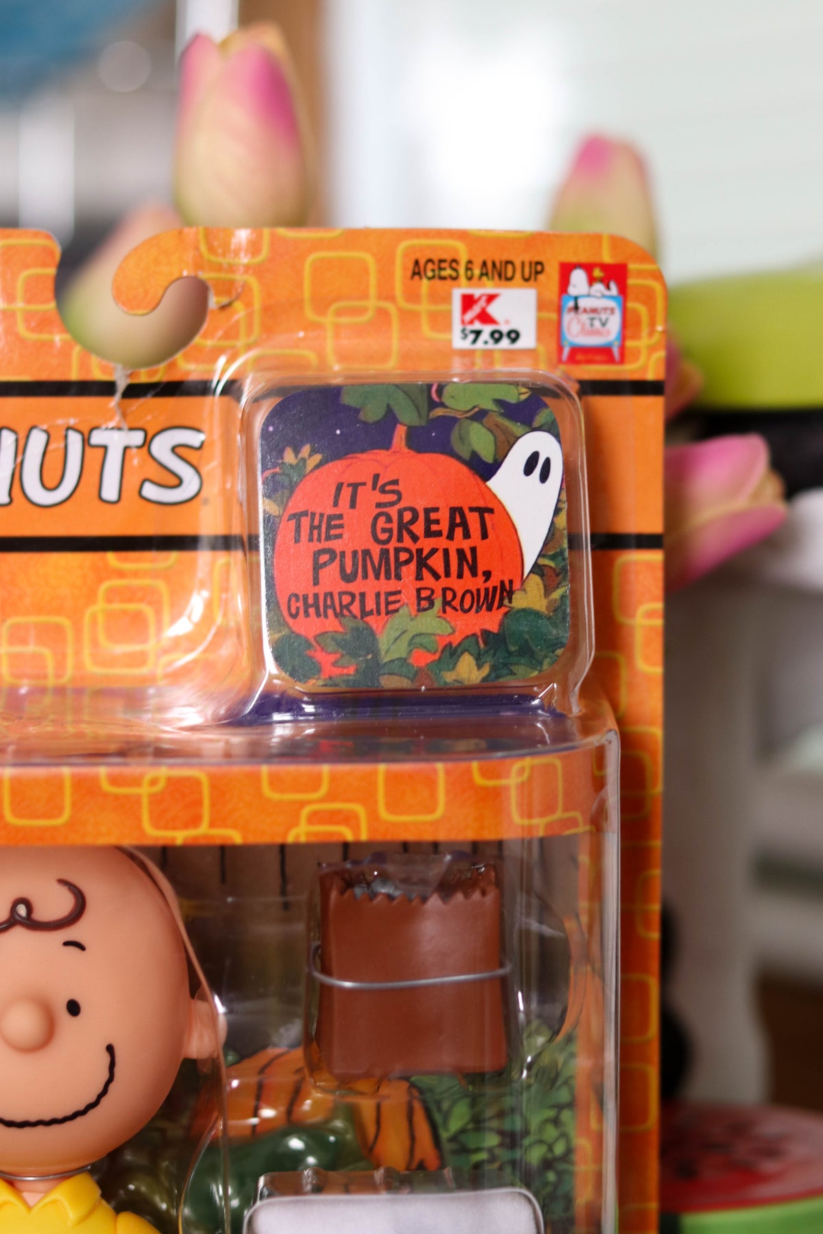Vintage 2000s Charlie Brown Halloween Action Figure