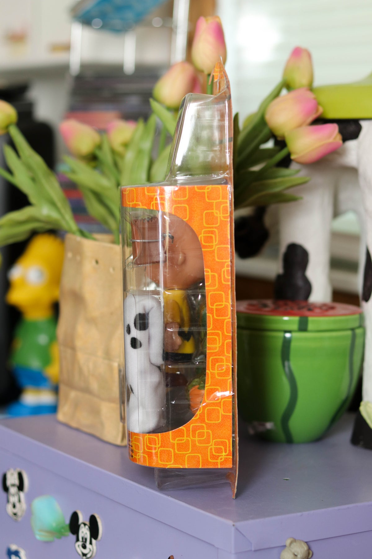 Vintage 2000s Charlie Brown Halloween Action Figure