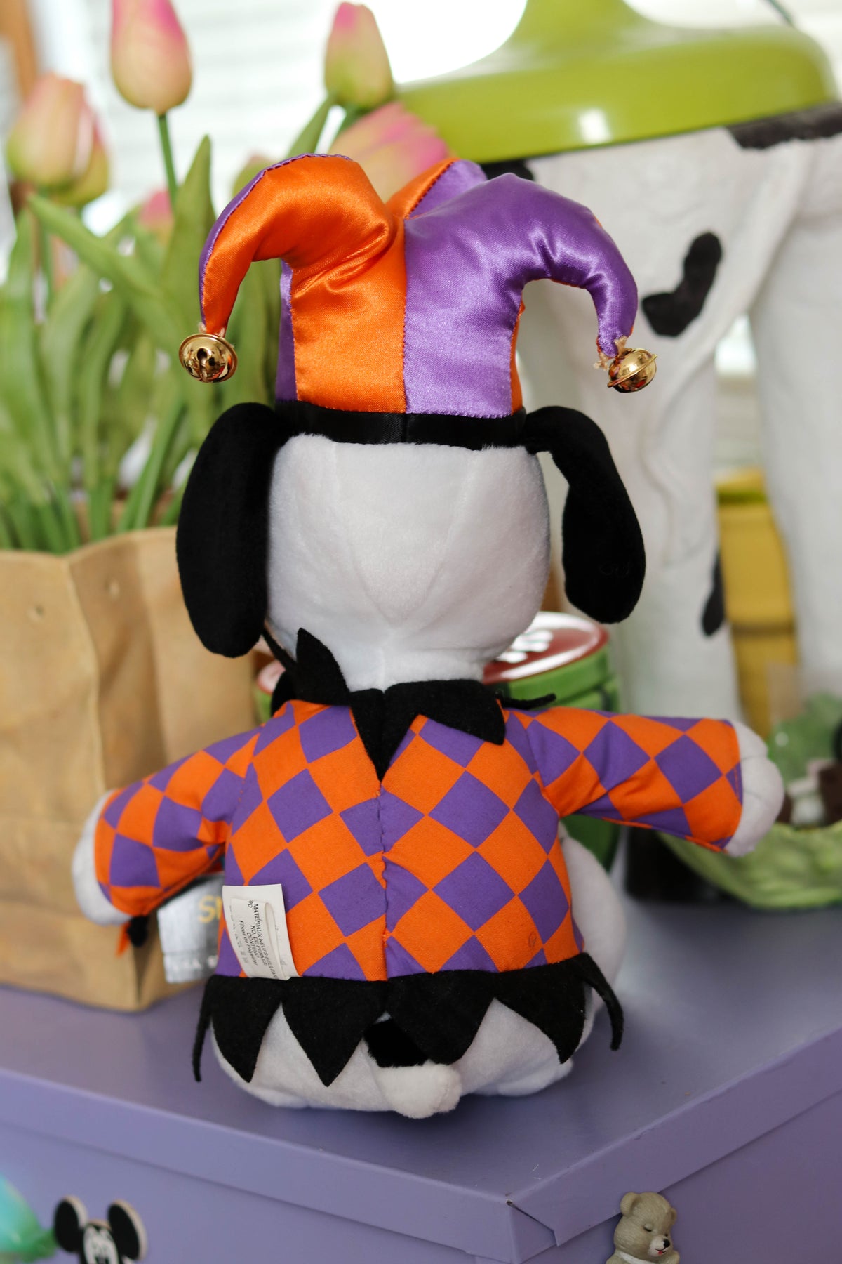 2000s Snoopy Hallmark Halloween Jester Plush
