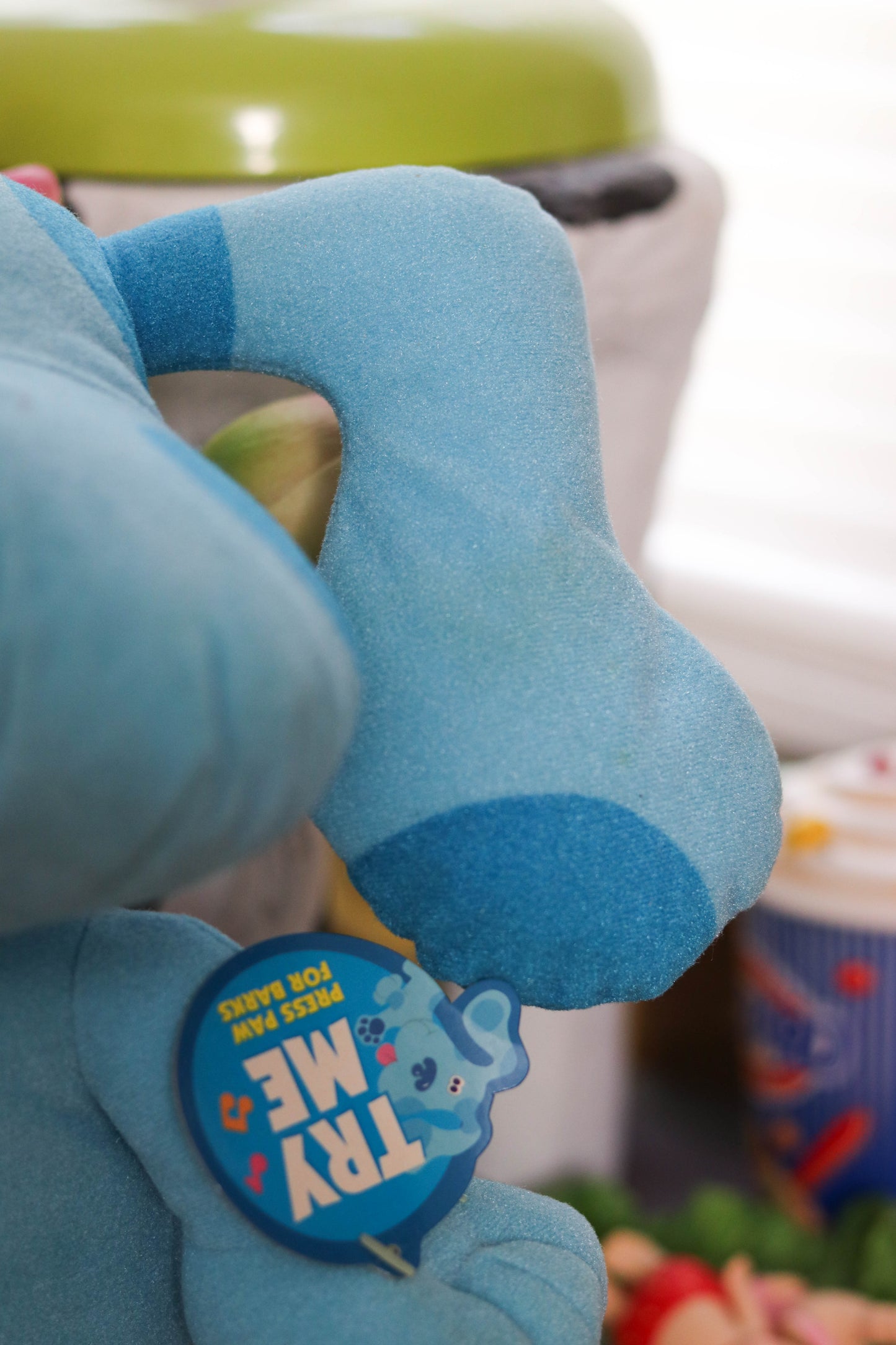Vintage 90s Blue's Clues Sing Along Plush