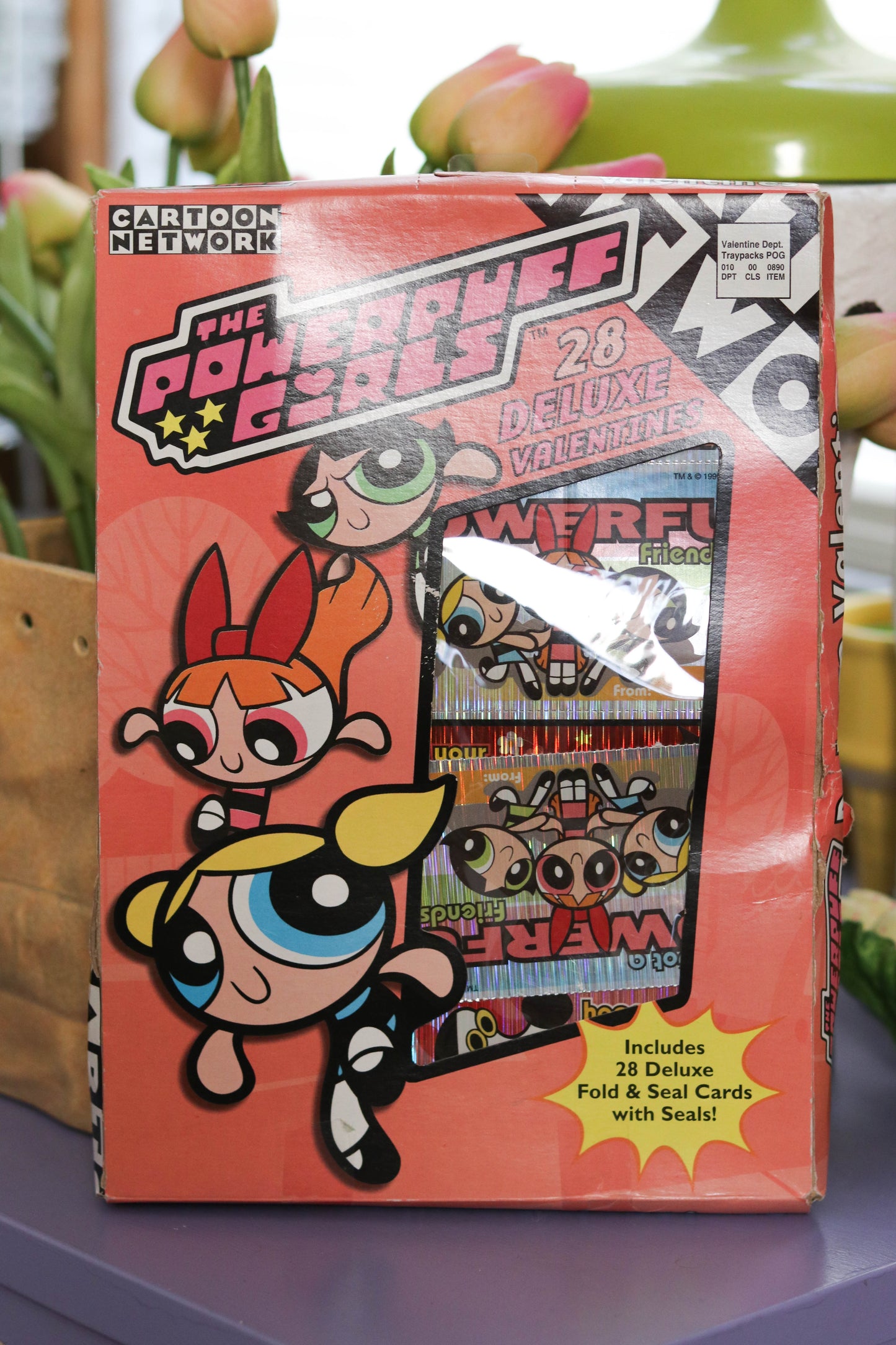 Vintage 90s The Powerpuff Girls V-Day Cards