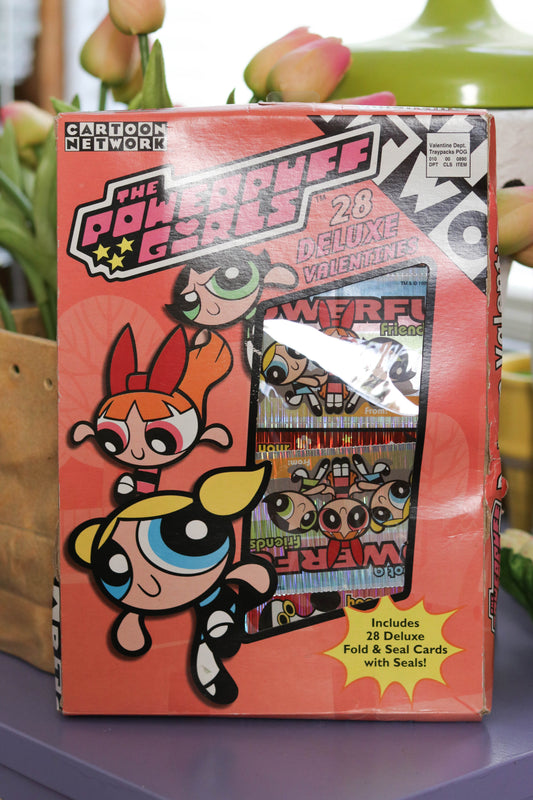 Vintage 90s The Powerpuff Girls V-Day Cards
